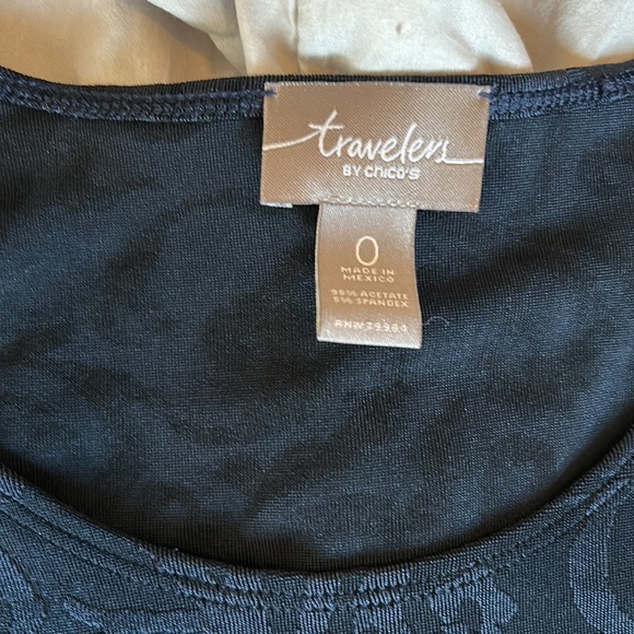 Chicos travelers top chicos size 0 - Picture 2 of 3